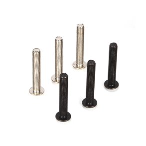 Lower Shock Mounting Screw Set, 5mm (6): 5TT LOSI