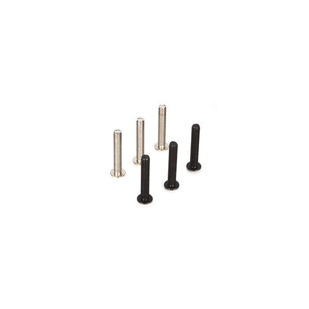 Lower Shock Mounting Screw Set, 5mm (6): 5TT LOSI