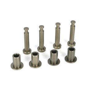 Front King Pins & Arm Bushings, Alum. 5TT LOSI