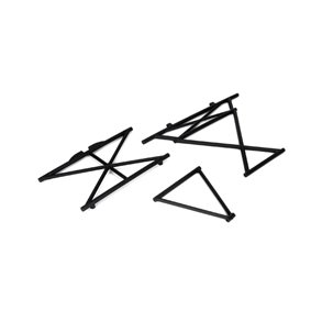 Center & Front Top Cage Support Set: 5TT LOSI