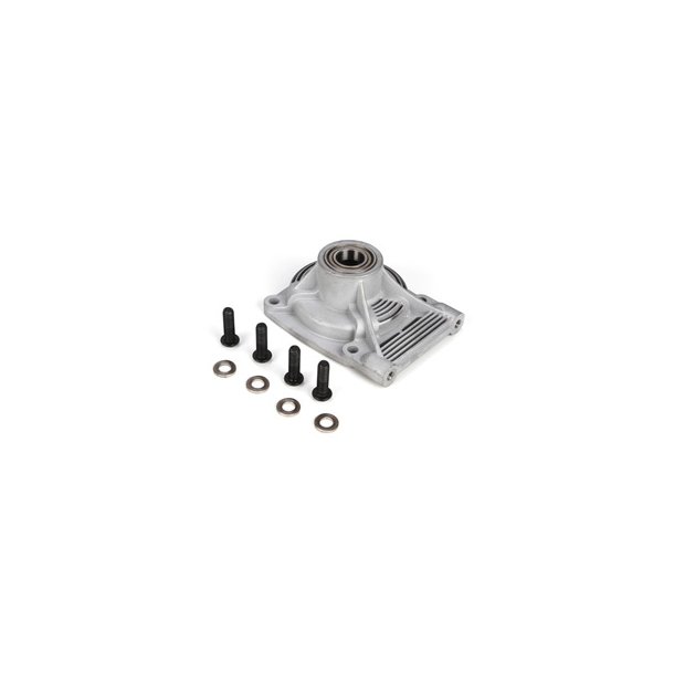 Clutch Mount w/Bearings & Hard. (Assm): 5TT LOSI
