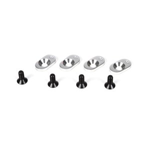 Engine Mount Inserts & Screws, 19T (4): 5TT LOSI