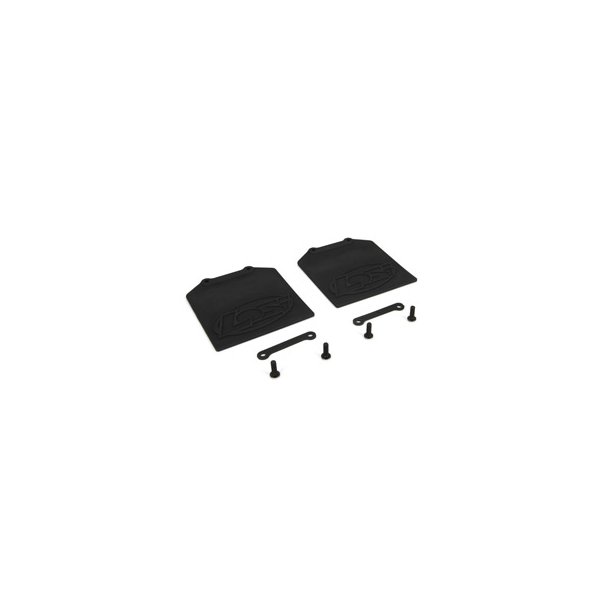 Mud Flap & Retainer Set (2): 5TT LOSI