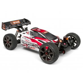 Clear Trophy Buggy Flux Bodyshell w/Window Masks and Decals HPI