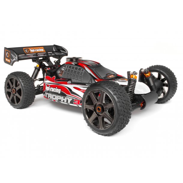 Clear Trophy 3.5 Buggy Bodyshell w/Window Masks and Decals HPI