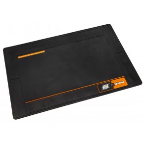 LARGE RUBBER HPI/HB RACING PIT MAT (BLACK) HPI