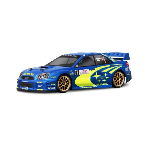 SUBARU IMPREZA WRC 2004 MONTE CARLO RALLY EDITION BODY HPI