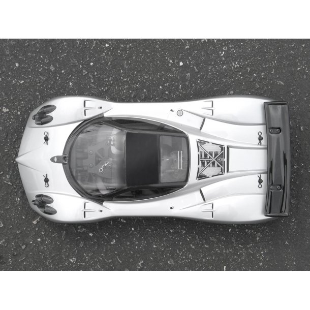 PAGANI ZONDA F CLEAR BODY (200mm) HPI