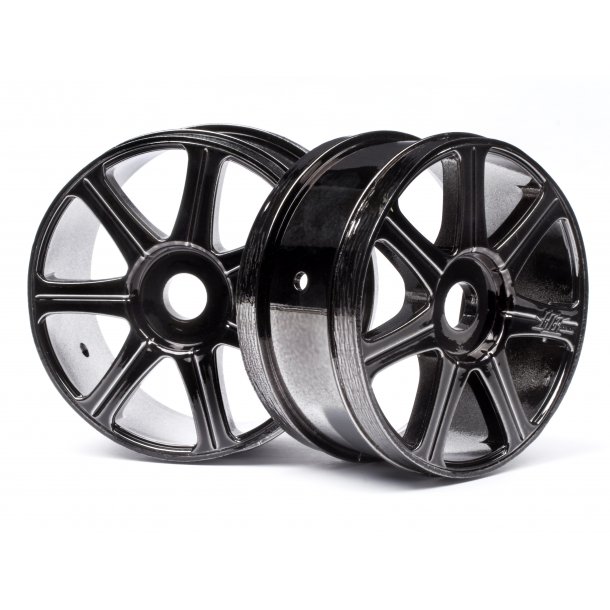 HB EDGE Wheel (Black Chrome/2pcs) HPI