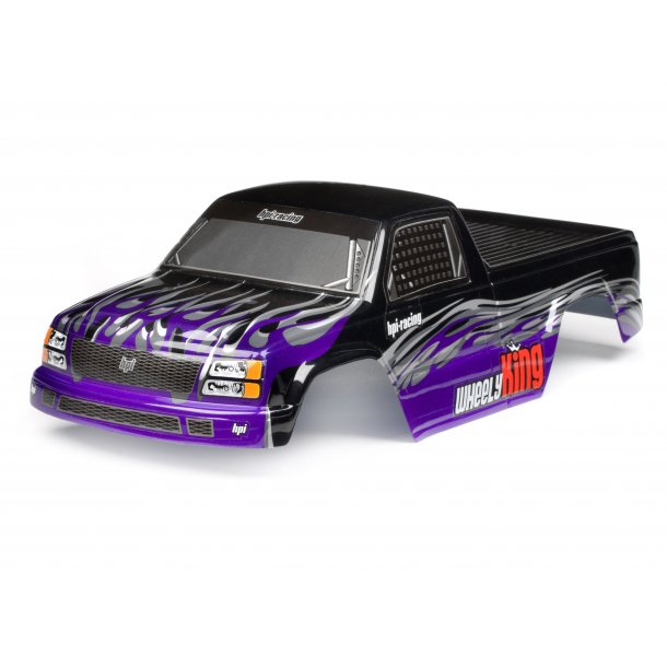 MINI GT-1 TRUCK PAINTED BODY (PURPLE/BLACK) HPI
