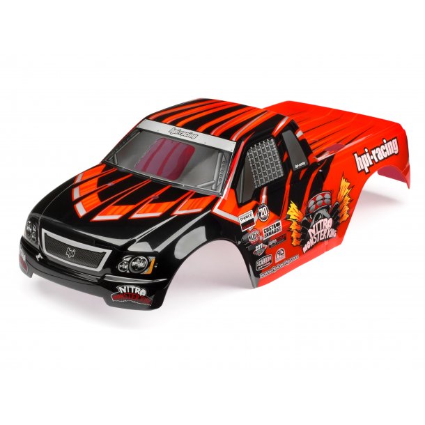 NWK-1 TRUCK PAINTED BODY (RED/BLACK) HPI