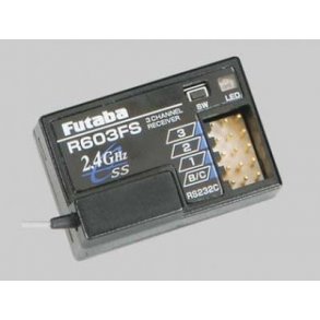 Futaba R603 FS modtager FASST 