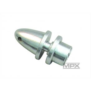 Propeller adapter med spinner 5,0mm MULTIPLEX