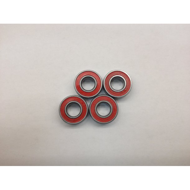 Kulgelejer 5x8x2,5mm rubber shields 4stk