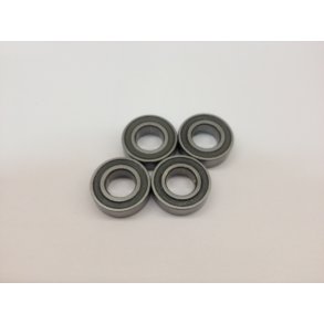 Kuglelejer 8x16x5mm rubber shields 4stk