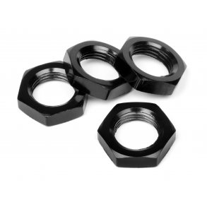 17mm Wheel Nut (Black/4pcs) HB D8