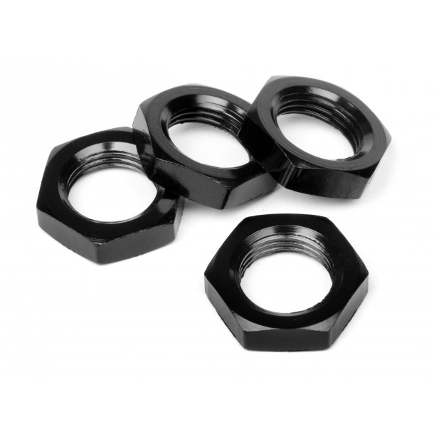 17mm Wheel Nut (Black/4pcs) HB D8