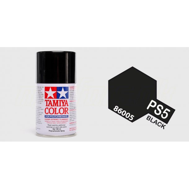 Tamiya spraymaling - Sort - 100ml