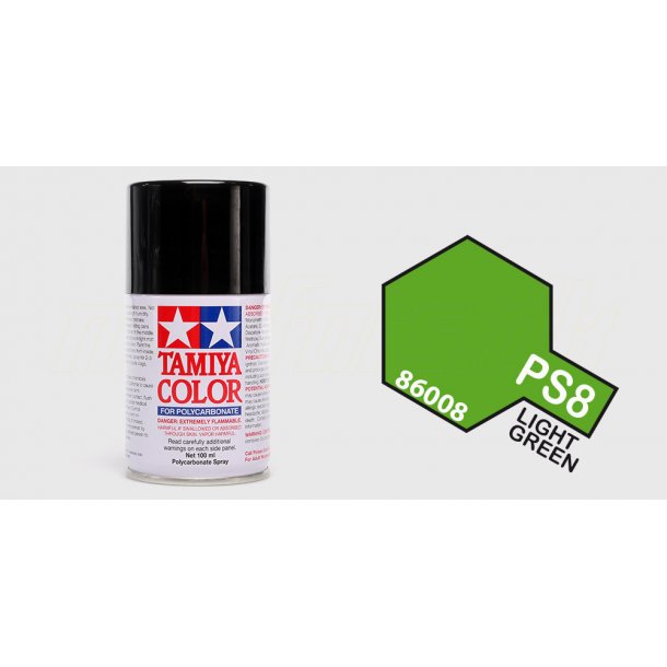 Tamiya spraymaling - Lyse grn - 100ml