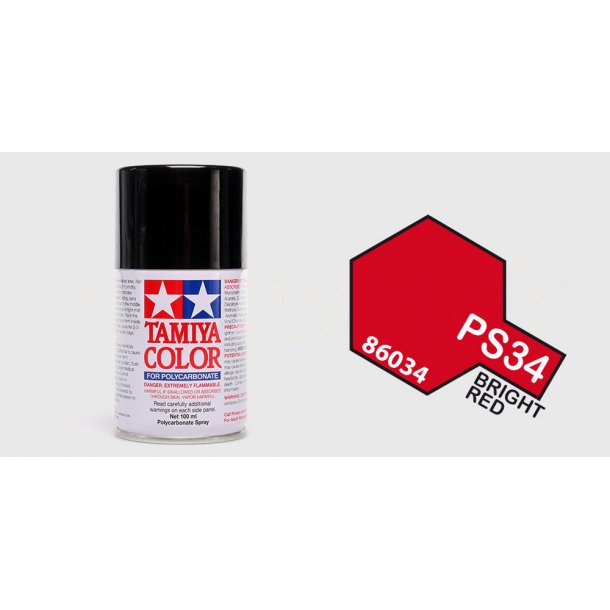 Tamiya spraymaling - Bright Red - 100ml