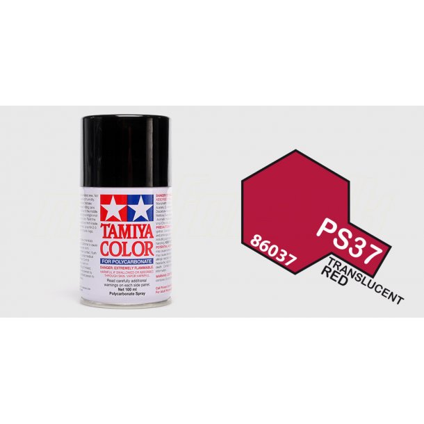 Tamiya spraymaling - Translucent Red