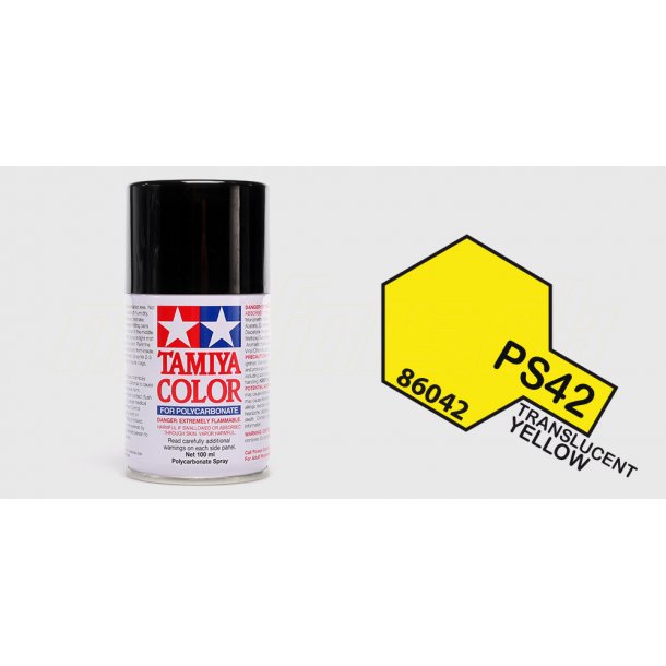 Tamiya spraymaling - Translucent Yellow