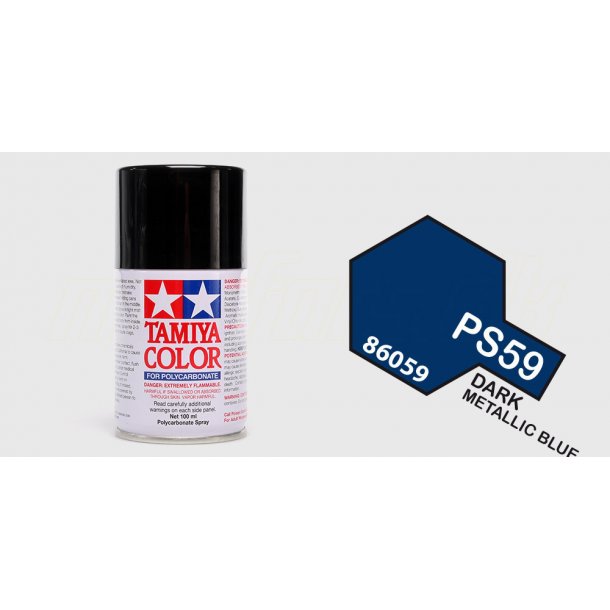 Tamiya spraymaling - Dark Metallic Blue