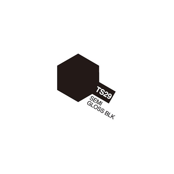 Tamiya maling TS-29 Semi Gloss Black