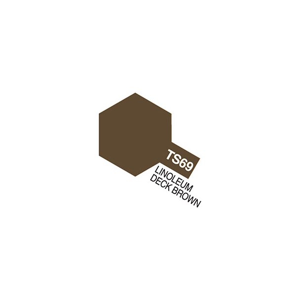 Tamiya spraymaling Linoleum Deck Brown