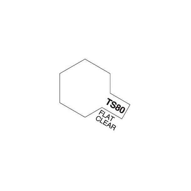 Tamiya maling TS-80  Flat Clear