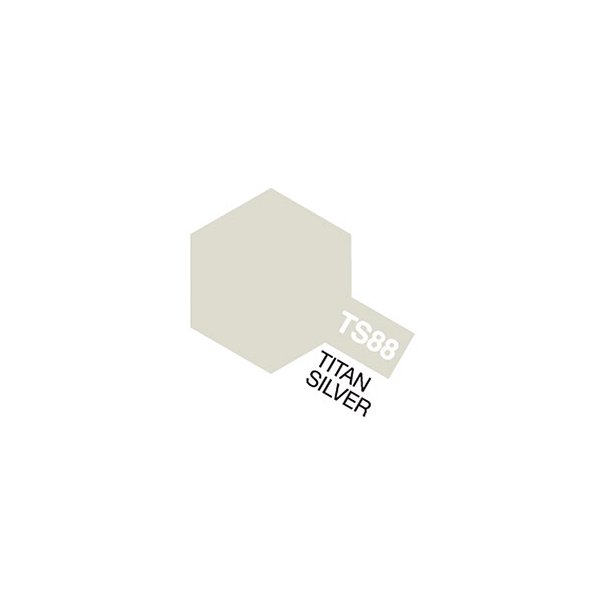 Tamiya spraymaling TS-88 Titanium Silver
