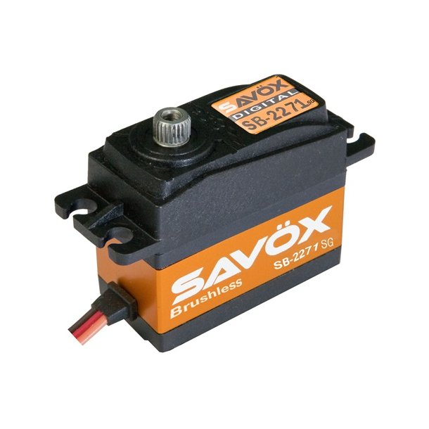 Savx SB-2271SG Brushless Servo 7.4V std.size 0.065 speed/20kg.