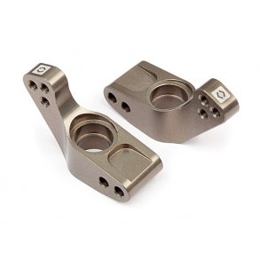 ALUMINUM REAR HUB CARRIER SET (0 DEG/HAR HPI