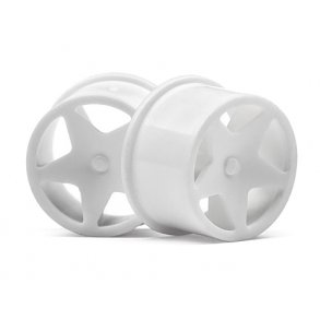 Q32 SUPER STAR WHEEL SET (WHITE/4PCS) HPI