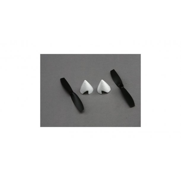 Spinner and Prop Set: Firebird DeltaRay