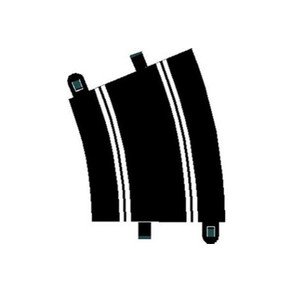 Rad 3 Outer Curve  22.5  (2 per bag) SCALEXTRIC