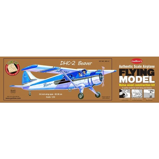 DHC-2 Beaver Trbyggest Guillows