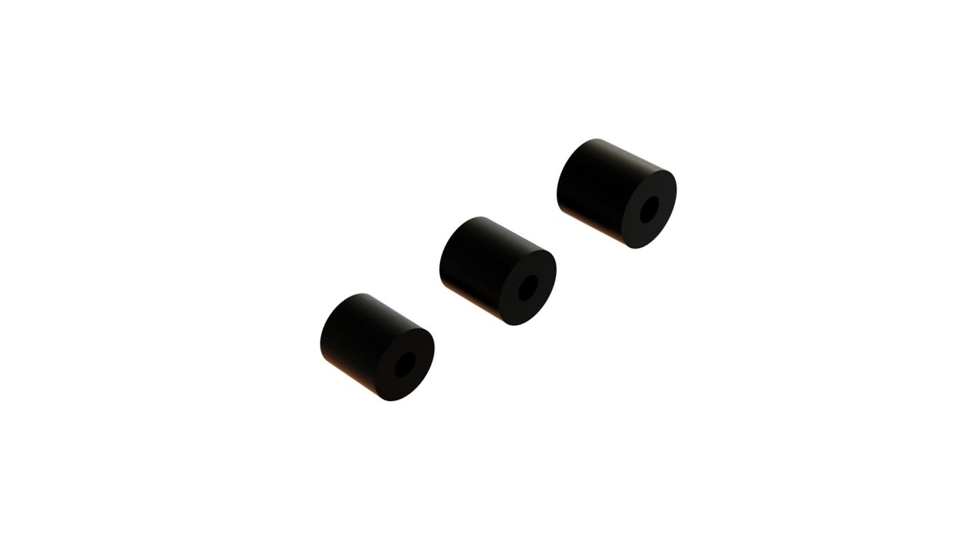 Center Brace Rubber Dampers (3) Reservedele Holte Modelhobby