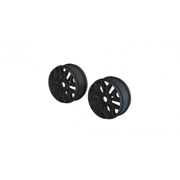 1/8 Buggy Wheel, Black (2)