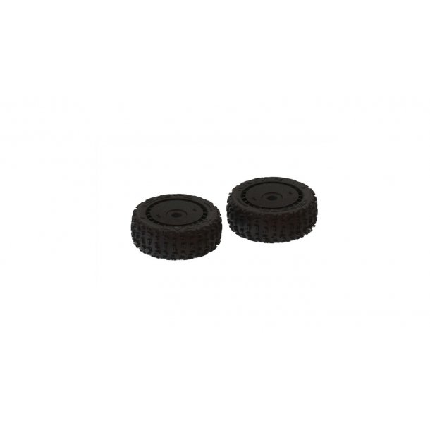 dBoots Tire Set, Black (2): Katar B 6S