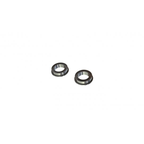 Flange Ball Bearing, 10x15x4mm (2)