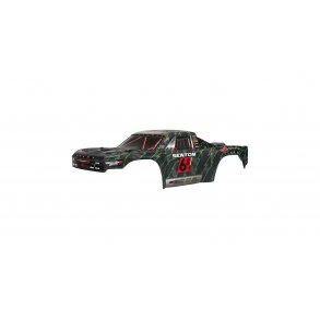 Painted Body, Black/Green: Senton 6S BLX (AR406144)
