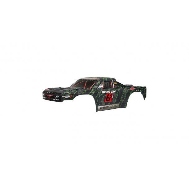 Painted Body, Black/Green: Senton 6S BLX (AR406144)