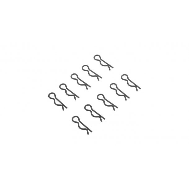 Body Clip Large Black (10) (AR320278)