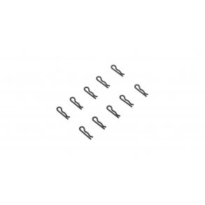 Body Clip Black Small (10) (AR320209)