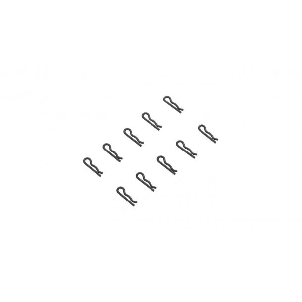 Body Clip Black Small (10) (AR320209)