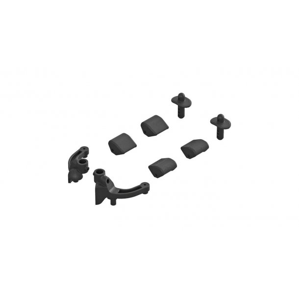 Body Mount Set Front: Typhon 4x4