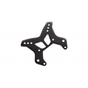 Shock Tower Front M Aluminum Black: Typhon (AR330377)