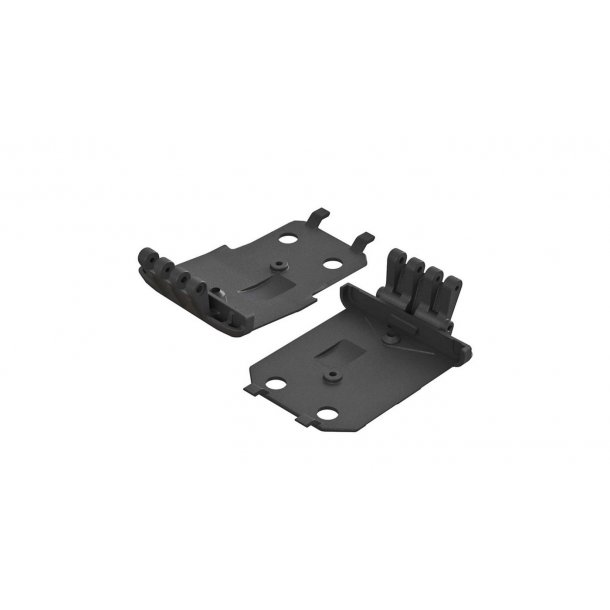F/R Lower Skidplate (2): 4x4 Granite MEGA (AR320401)