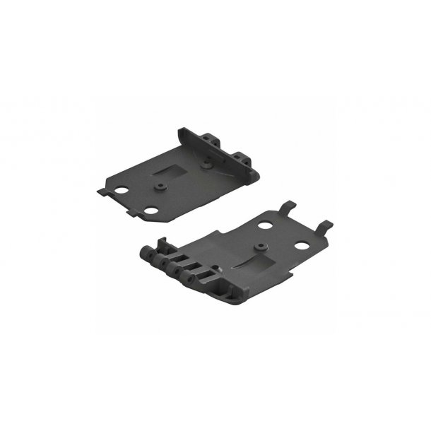 F/R Lower Skidplate (2): 4x4 Senton Mega